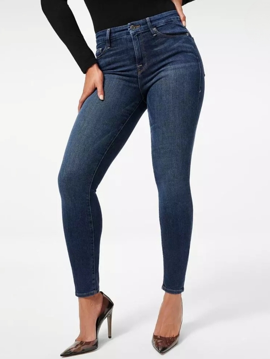 Good American Denim - Good American Buckle "Good Legs" Tall High Rise Skinny Jean, Women's Size 14